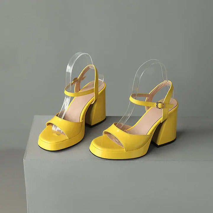 Estella Gloss Heels