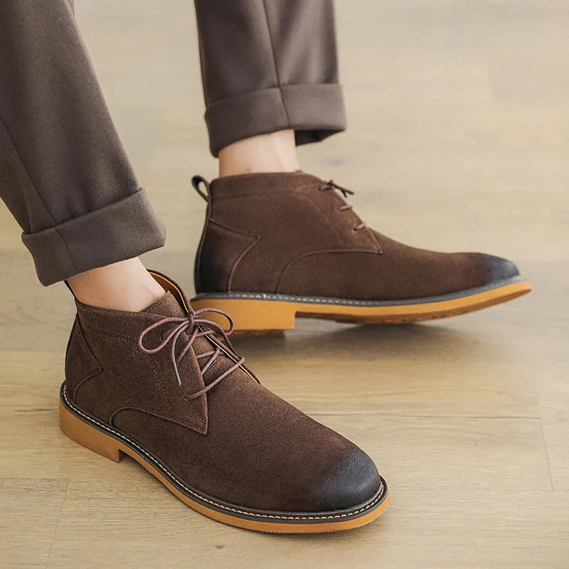 Halston Suede Boots