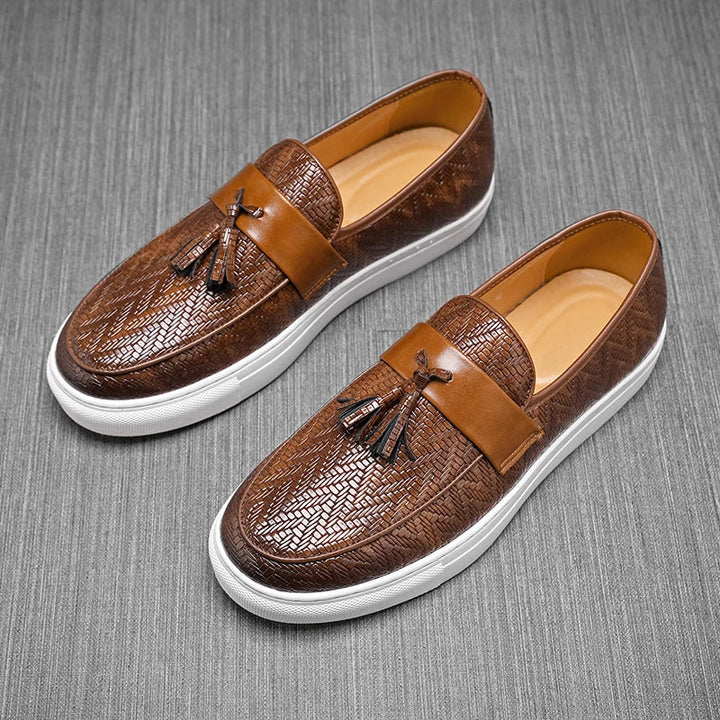 Marcelli Leather Loafers