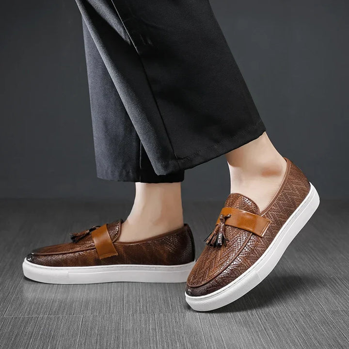 Marcelli Leather Loafers