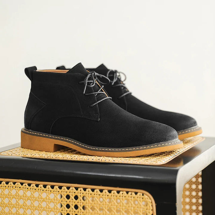Halston Suede Boots