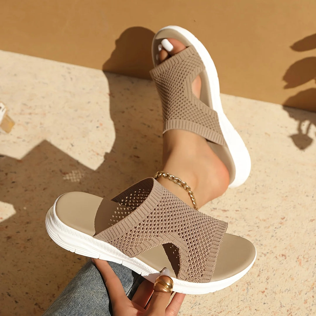 Sarenta Orthopedic Knit Sandals