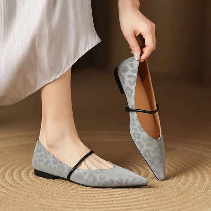 Lusia Leather Flats
