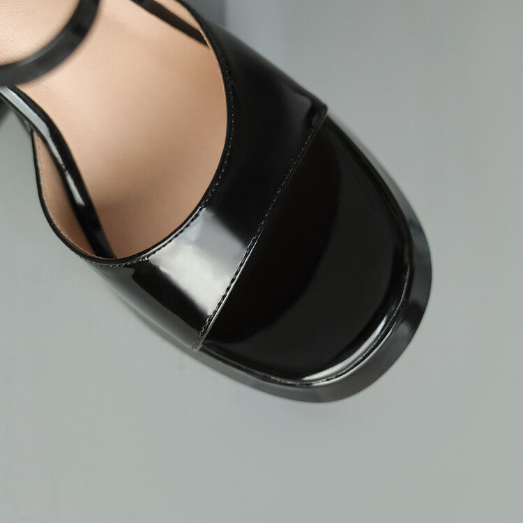 Estella Gloss Heels