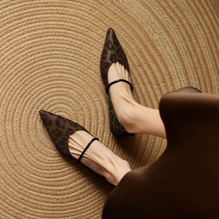 Lusia Leather Flats