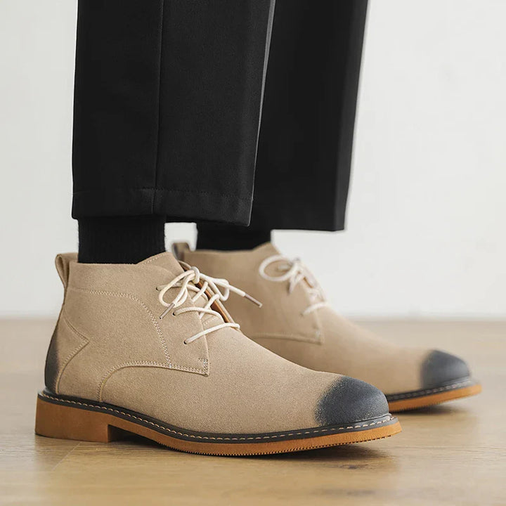 Halston Suede Boots