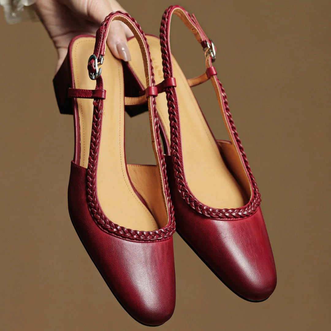 Calesa Leather Heels