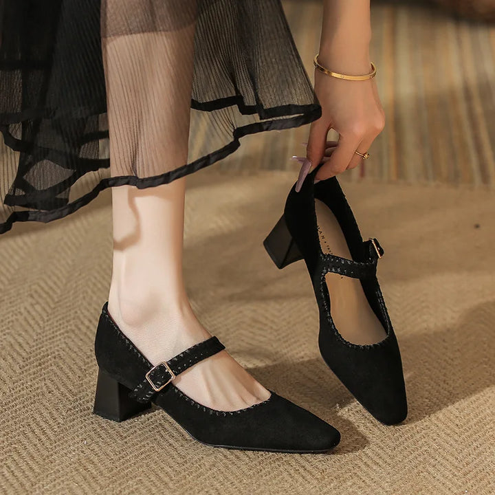 Rosalind Suede Heels