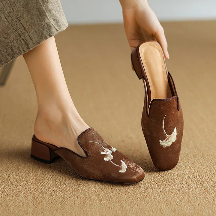 Solea Velvet Mules