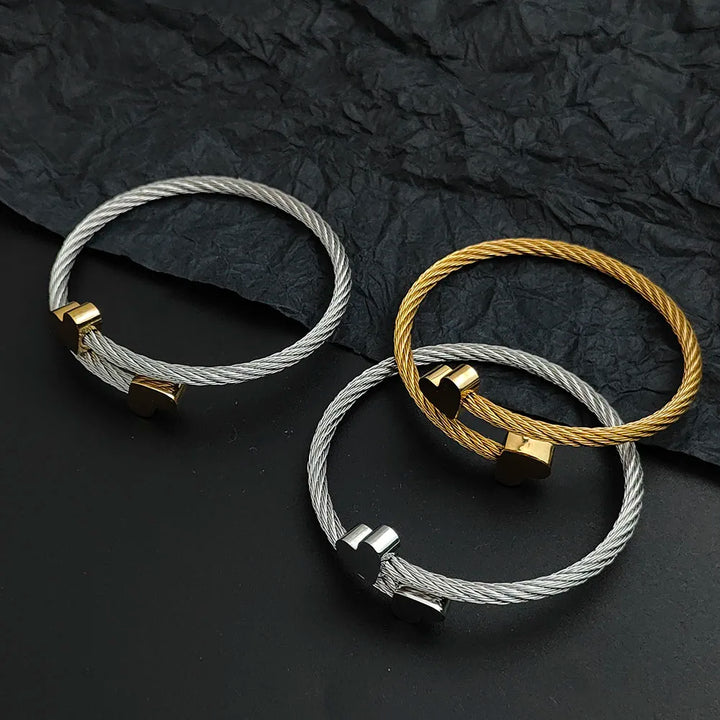 Twin Hearts Bracelet