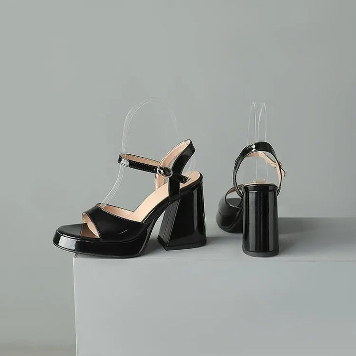 Estella Gloss Heels