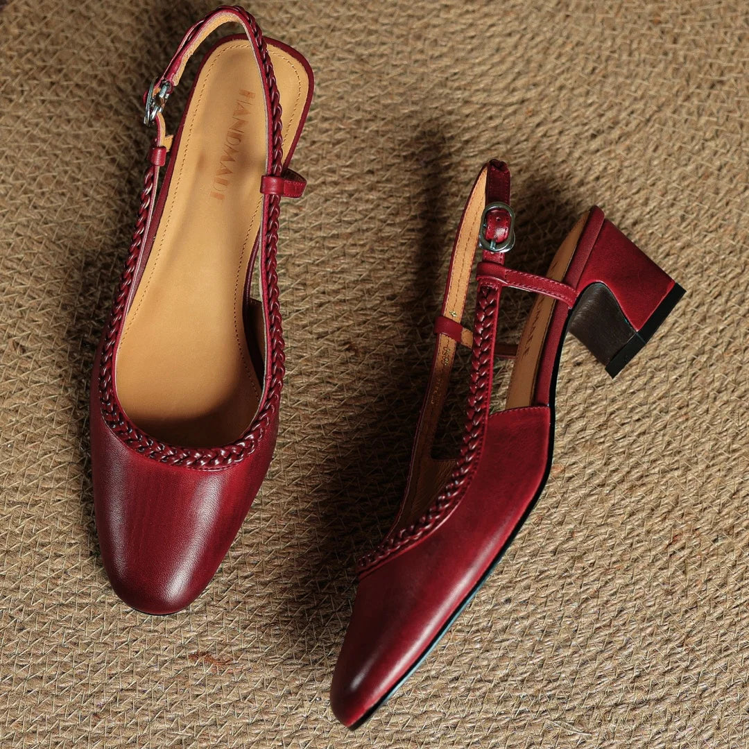 Calesa Leather Heels
