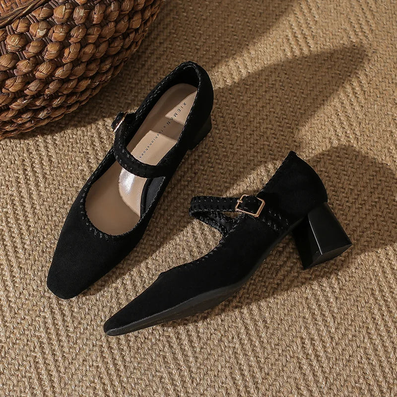 Rosalind Suede Heels