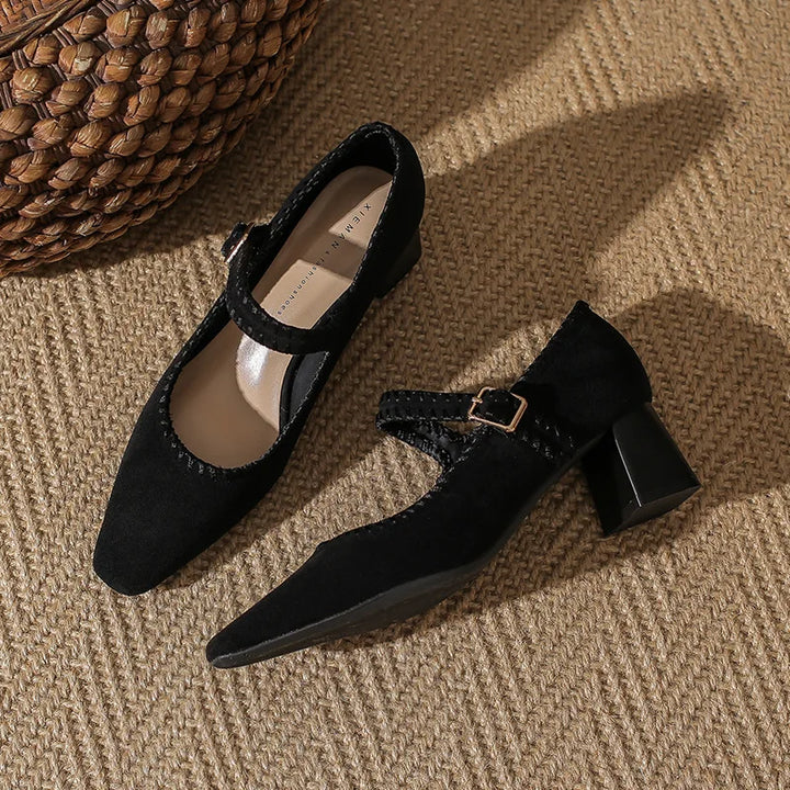 Rosalind Suede Heels