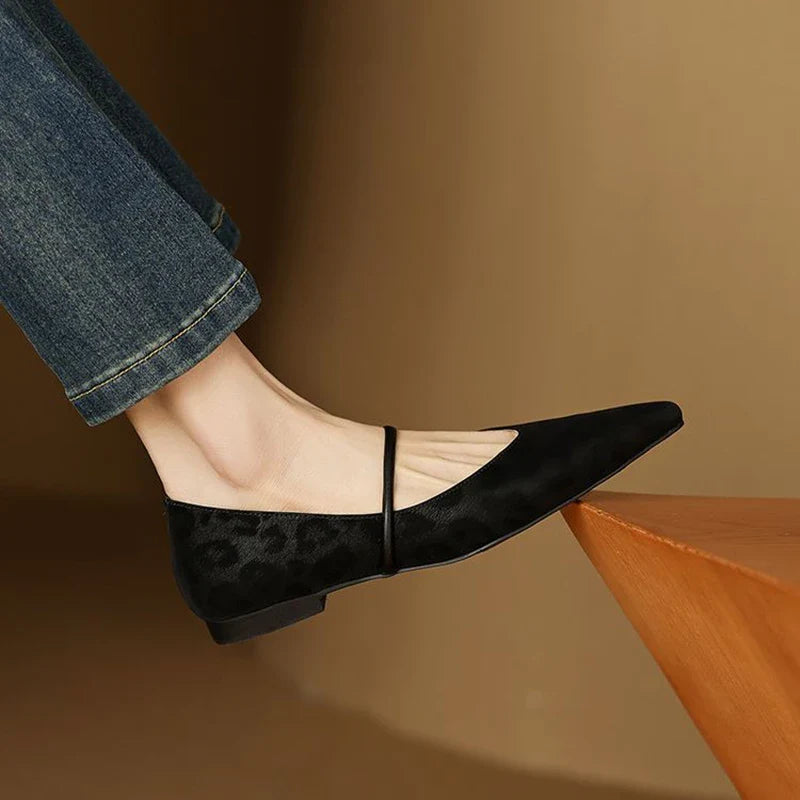 Lusia Leather Flats