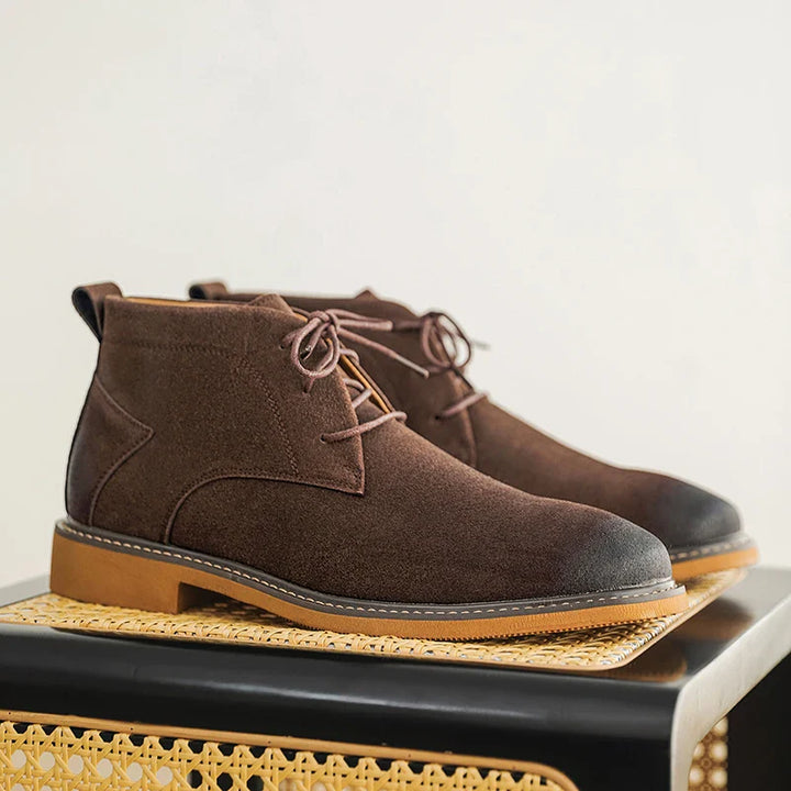 Halston Suede Boots