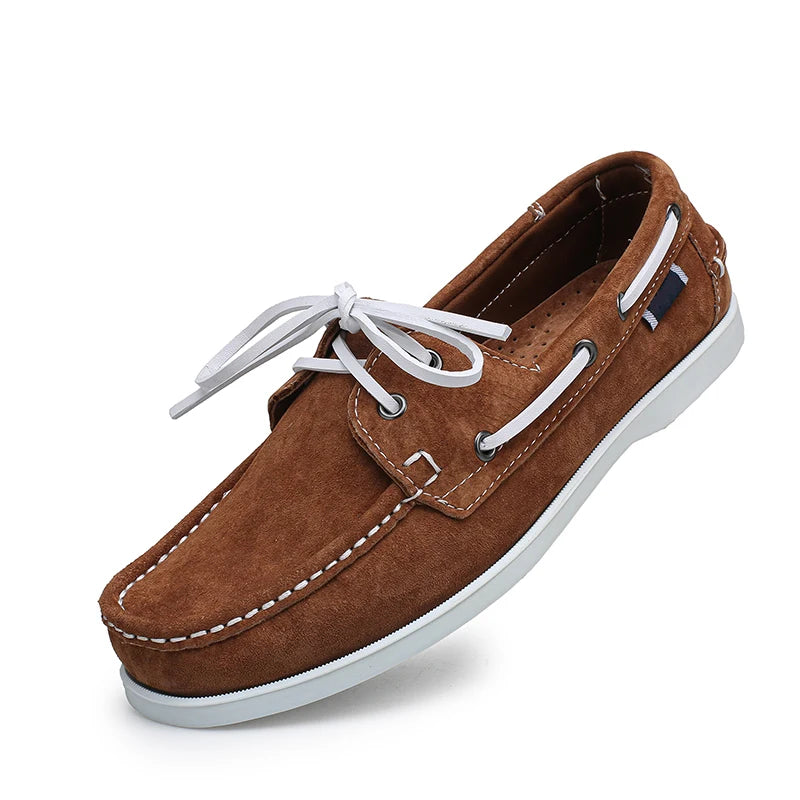 Atlas Suede Boat Shoes