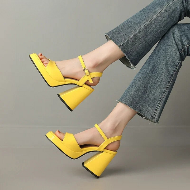 Estella Gloss Heels