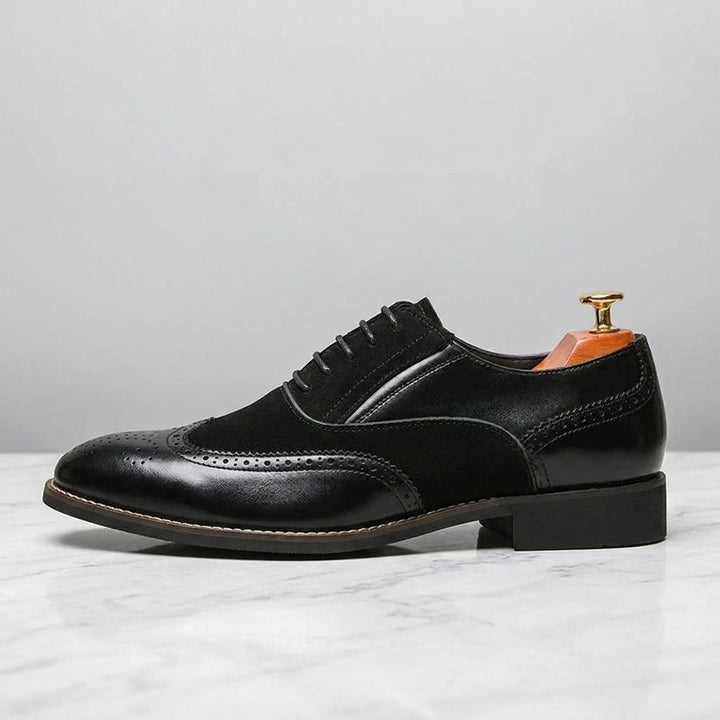 Vercelli Wingtip Oxfords — Black, alt studio
