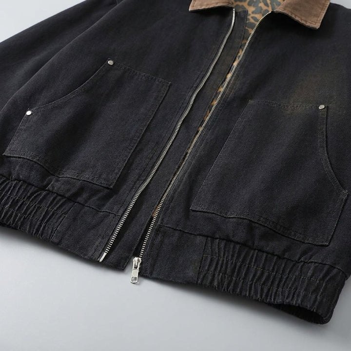 Brindisi Cotton Jacket — Black, DETAIL