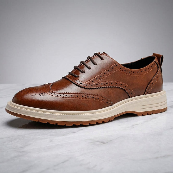 Brescia Brogue Sneakers — Brown, ALT_STUDIO