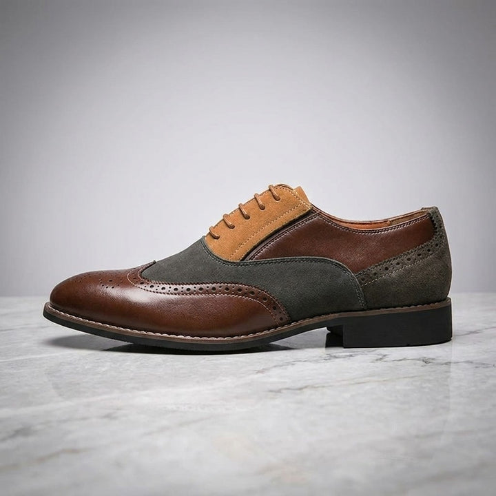 Vercelli Wingtip Oxfords — Brown, alt studio