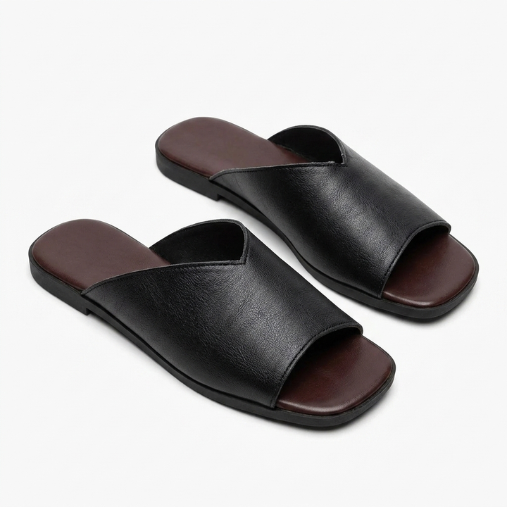 Palmer Leather Flats