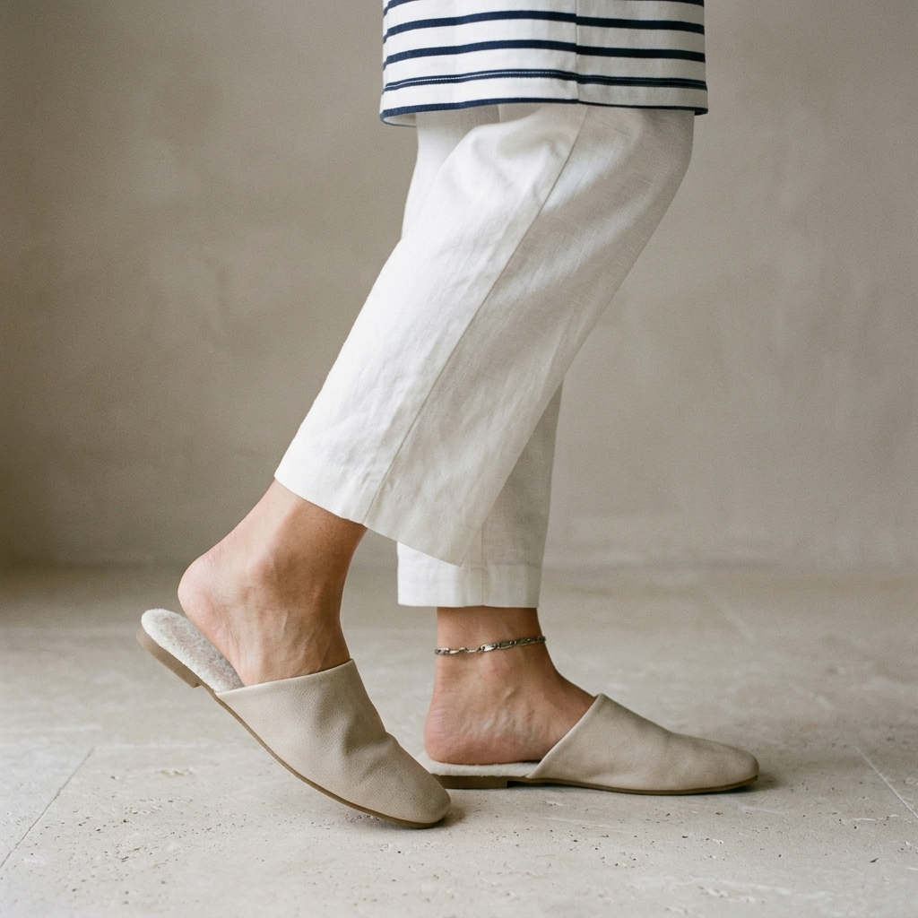 Noto Leather Mules
