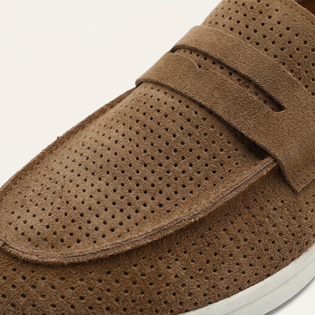 Bordena Suede Loafers