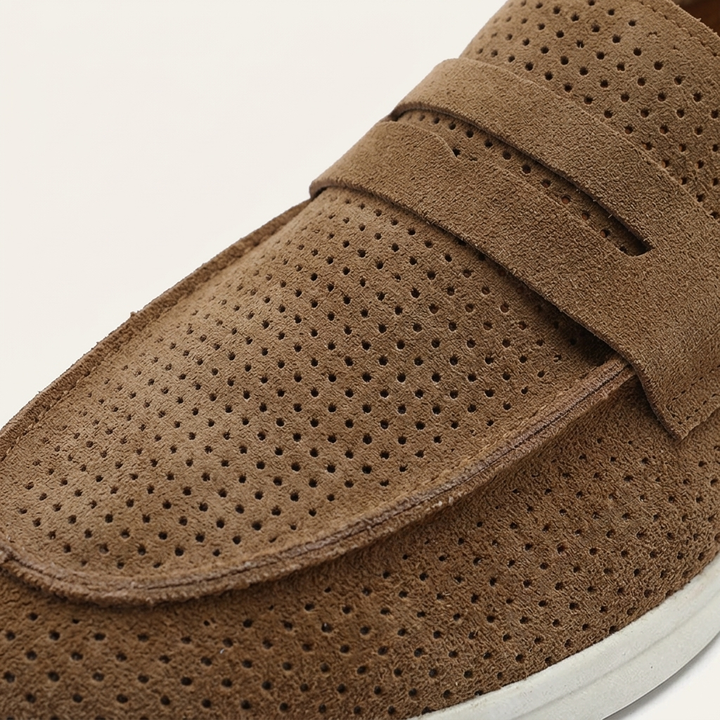 Bordena Suede Loafers