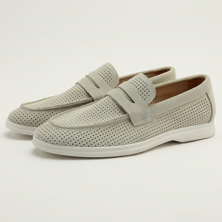 Bordena Suede Loafers