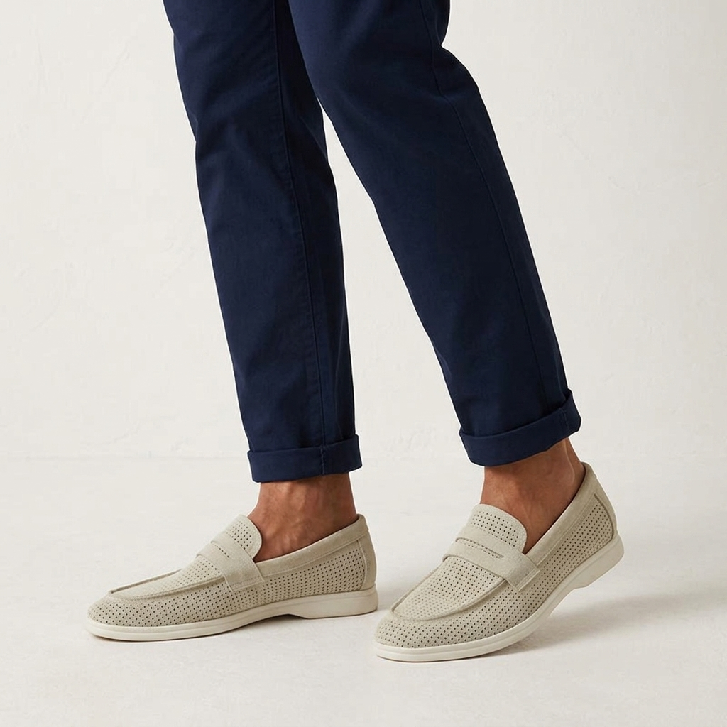 Bordena Suede Loafers