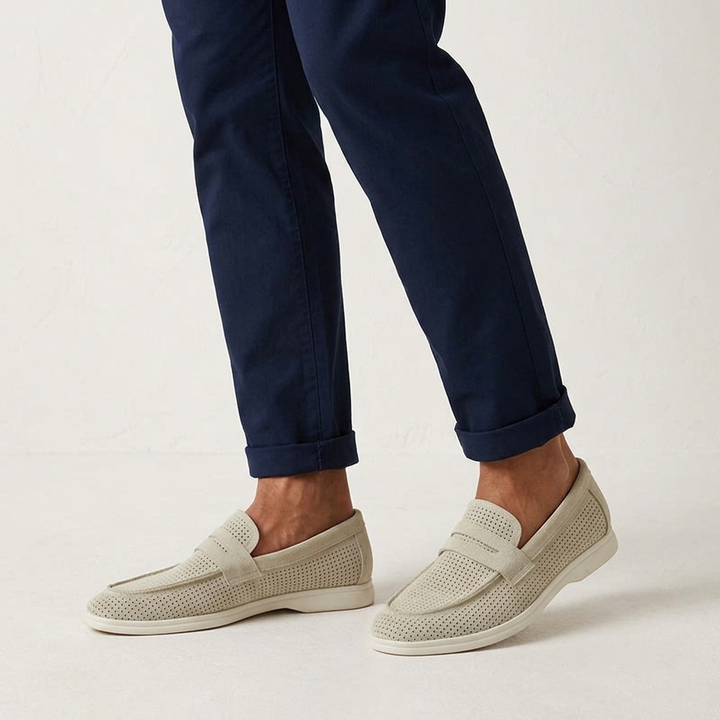 Bordena Suede Loafers