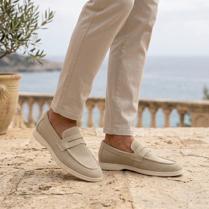 Bordena Suede Loafers