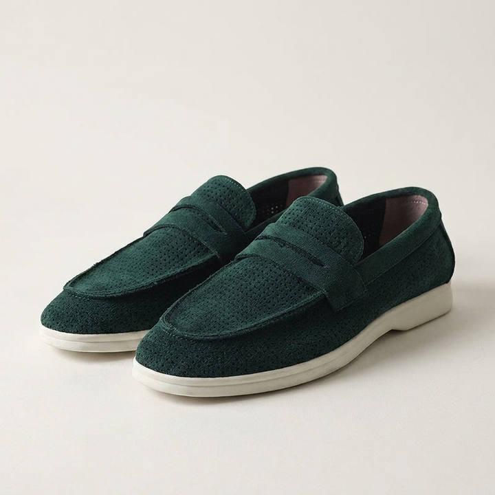 Bordena Suede Loafers