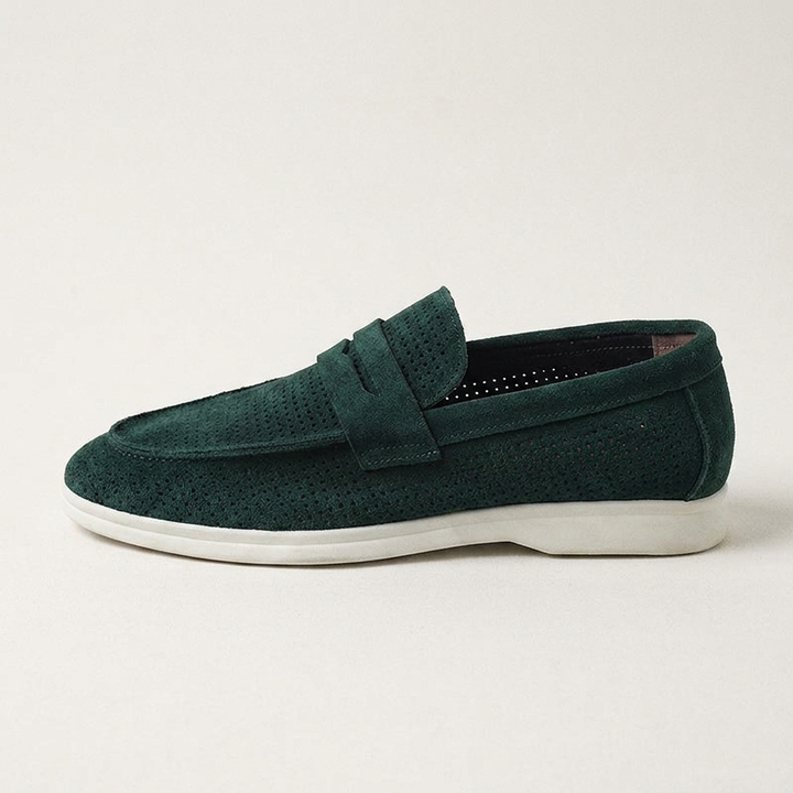 Bordena Suede Loafers