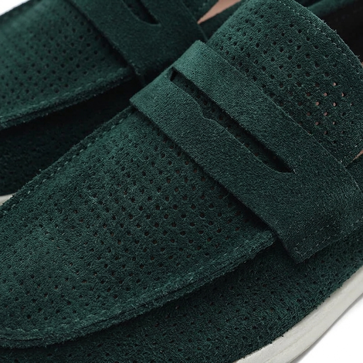 Bordena Suede Loafers