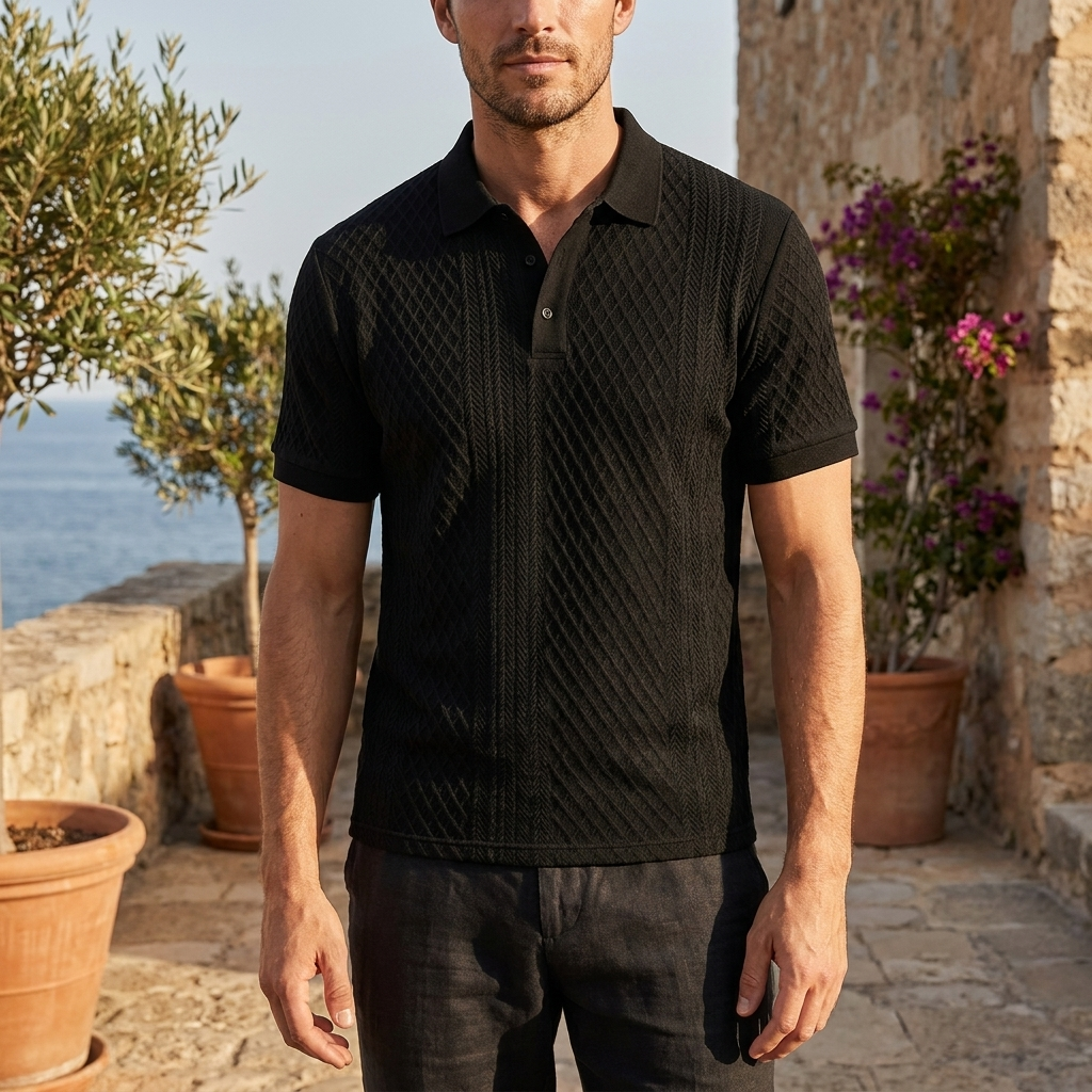 Ischia Jacquard Polo